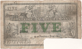 New British Stock 5 Pounds, 11.11.1897